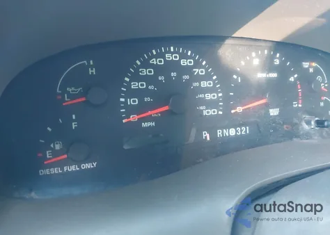 2003 Ford Excursion Limited из США, поврежденный, VIN 1FMSU43P93EC70666